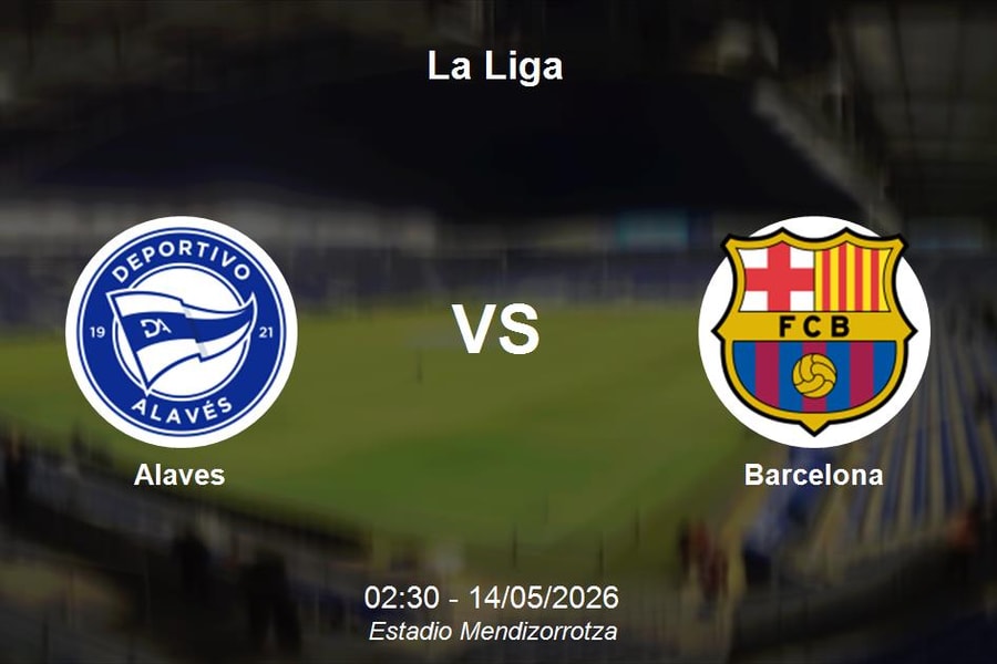 Nhận định Alaves vs Barcelona - La Liga: Thách thức tại Mendizorrotza