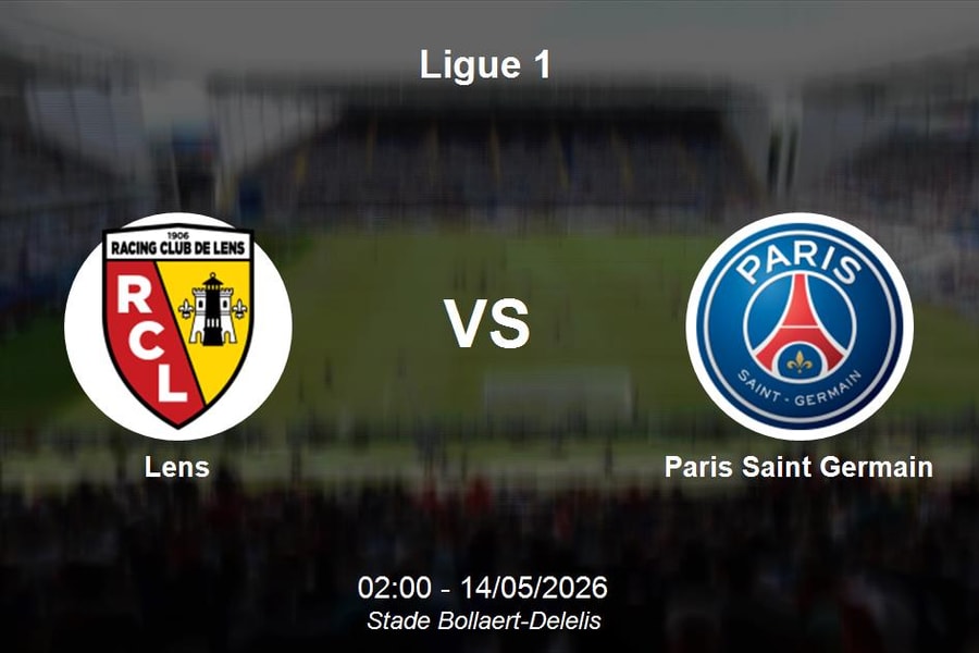 Nhận định Lens vs Paris Saint Germain - Đại chiến ngôi đầu Ligue 1