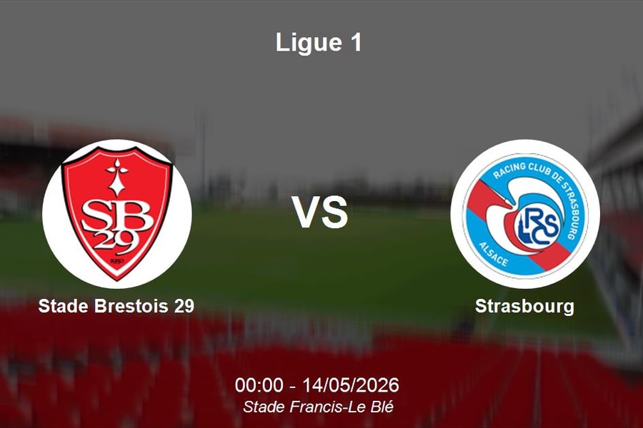 Nhận định Stade Brestois 29 vs Strasbourg - Ligue 1: Điểm tựa sân nhà và cái dớp đối đầu