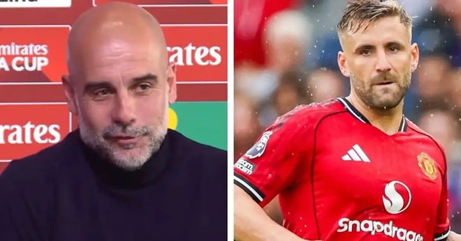 Pep Guardiola thừa nhận Luke Shaw là một trong những cầu thủ yêu thích nhất
