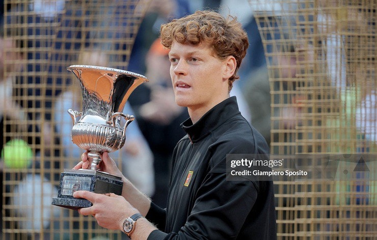 Jannik Sinner vô địch Rome Open: Hoàn tất Golden Masters và kỳ tích 50 năm lịch sử