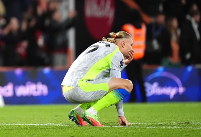 Haaland giải cứu Man City: Điểm sáng duy nhất giữa tập thể rệu rã trước Bournemouth