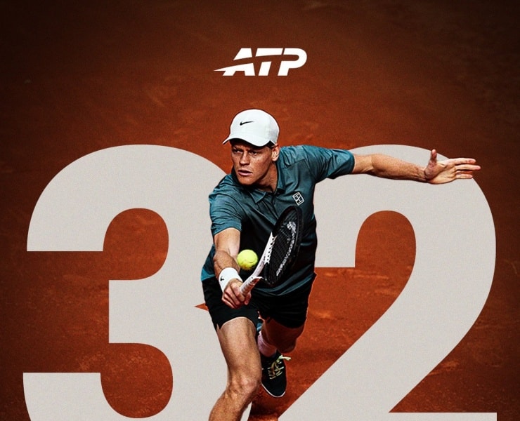 Jannik Sinner lập kỷ lục Career Golden Masters và vượt qua cột mốc của Novak Djokovic