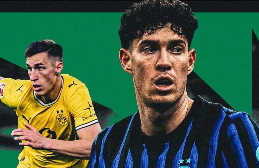Top 5 trung vệ thuận chân trái được săn đón nhất hè 2026: Từ Bastoni đến Gvardiol