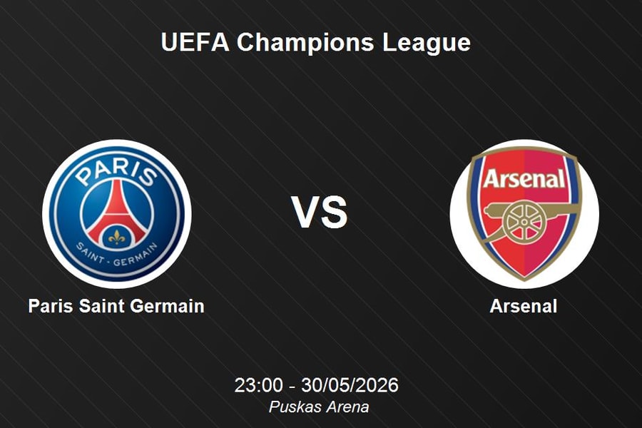 Nhận định Paris Saint-Germain vs Arsenal - UEFA Champions League