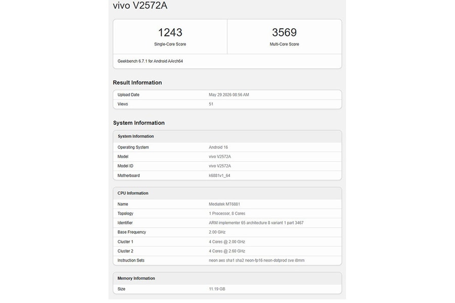 Dimensity 7500 lộ điểm hiệu năng Geekbench: Sức mạnh mới cho smartphone tầm trung