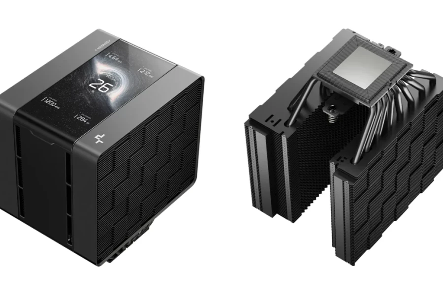 DeepCool ra mắt tản nhiệt buồng hơi VC 2.0 và màn hình cong 2K tại COMPUTEX 2026