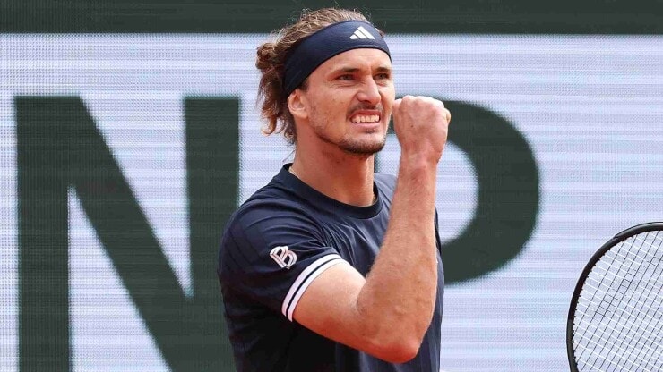 Zverev gây tranh cãi tại Roland Garros và cơ hội đặc cách Wimbledon của Chwalinska