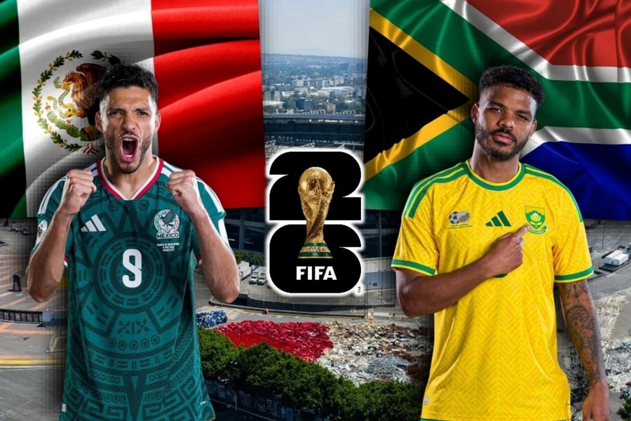 Link trực tiếp bóng đá hôm nay Mexico và Nam Phi khai màn World Cup 2026