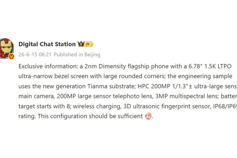 OPPO Find X10 Pro lộ diện cấu hình với chip 2nm, camera kép 200MP và pin 8000 mAh