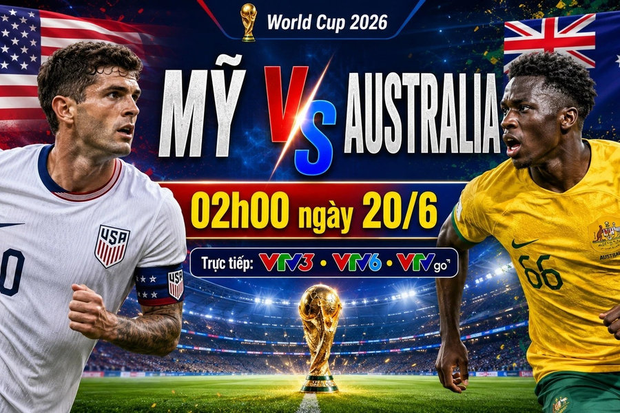 Mỹ vs Australia: Đại chiến tại Seattle tranh ngôi đầu bảng D World Cup 2026