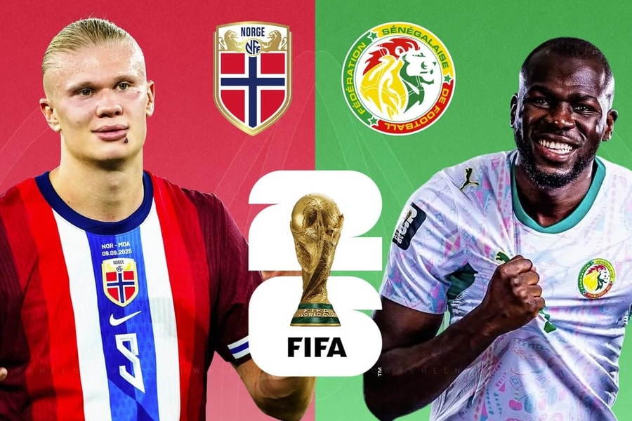 Na Uy vs Senegal: Erling Haaland và bài toán giải mã hàng thủ Senegal tại World Cup 2026
