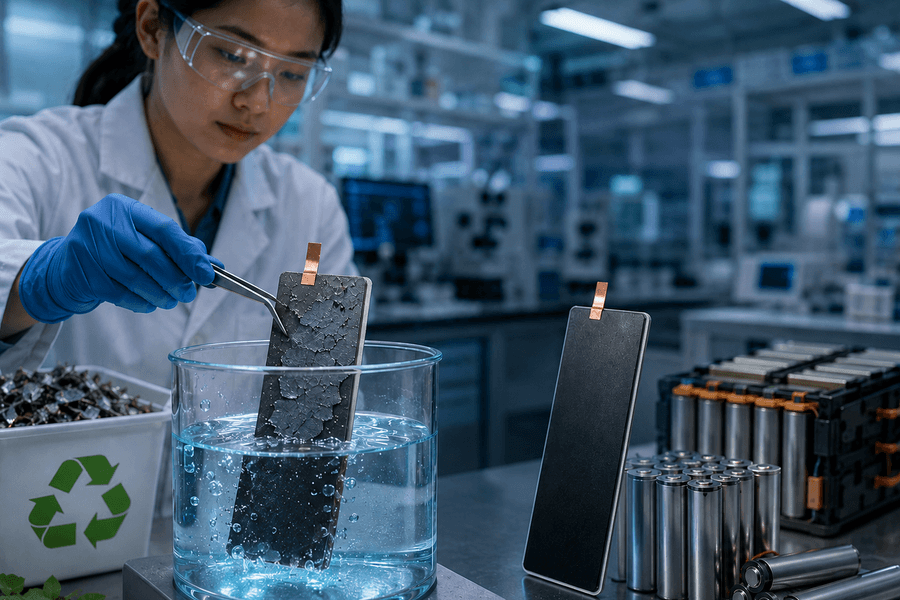 Công nghệ DEER: Hồi sinh pin lithium-ion đạt 95% dung lượng không cần tái chế