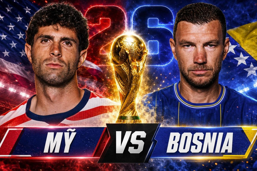 Mỹ vs Bosnia & Herzegovina: Christian Pulisic và bài test bản lĩnh tại vòng 1/16 World Cup 2026