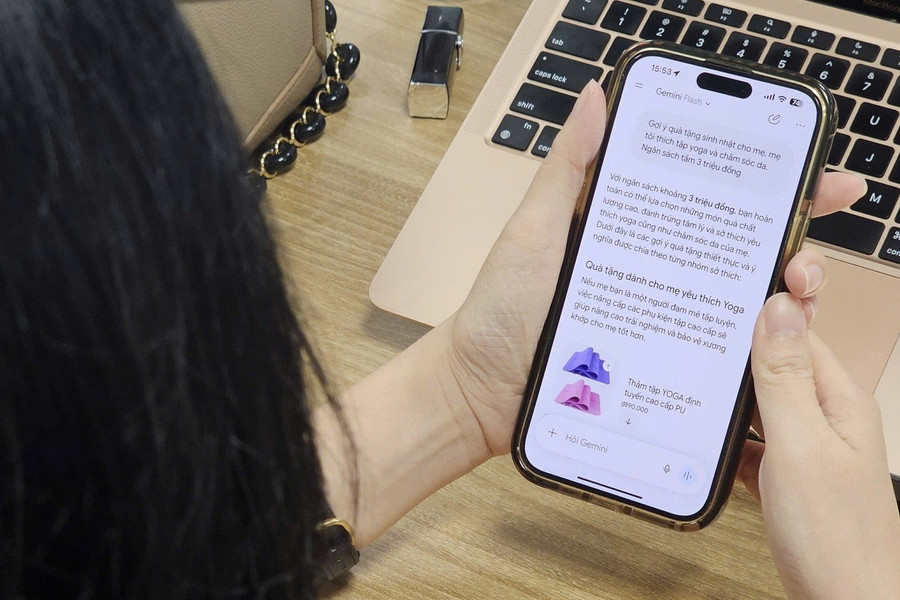 Google Gemini tại Việt Nam nâng cấp mạnh mẽ: Trợ lý mua sắm thông minh dựa trên AI