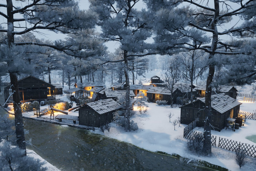 Sengoku Dynasty: Game xây dựng thành phố Nhật Bản phong kiến giảm giá 50% trên Steam