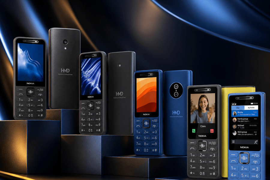 Nokia ra mắt 4 điện thoại phổ thông mới tích hợp nút bấm AI chuyên dụng và cổng USB-C
