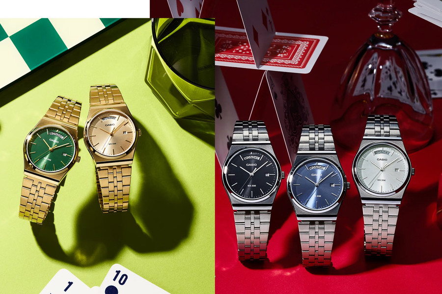 Casio MTP-B146: Đưa phong cách thập niên 1980 trở lại với thiết kế lịch thứ độc bản