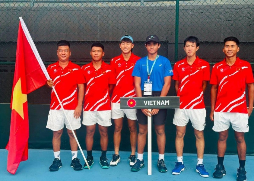 Quần vợt Việt Nam nhận thất bại trước Ả Rập Xê Út tại Davis Cup 2026