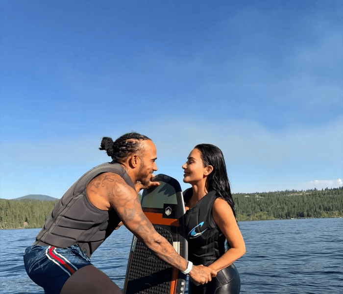 Lewis Hamilton chính thức công khai hình ảnh bên Kim Kardashian