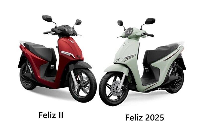 So sánh VinFast Feliz II và Feliz 2025: Đâu là lựa chọn xe máy điện tối ưu sau đợt giảm giá?