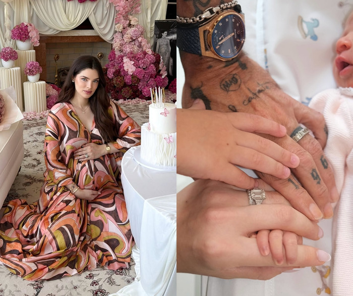 Á hậu Nadia Ferreira và danh ca Marc Anthony chào đón con thứ hai sau 3 năm chung sống