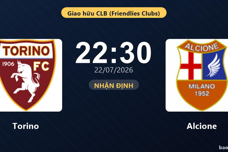 Nhận định Torino vs Alcione: đội hình dự kiến