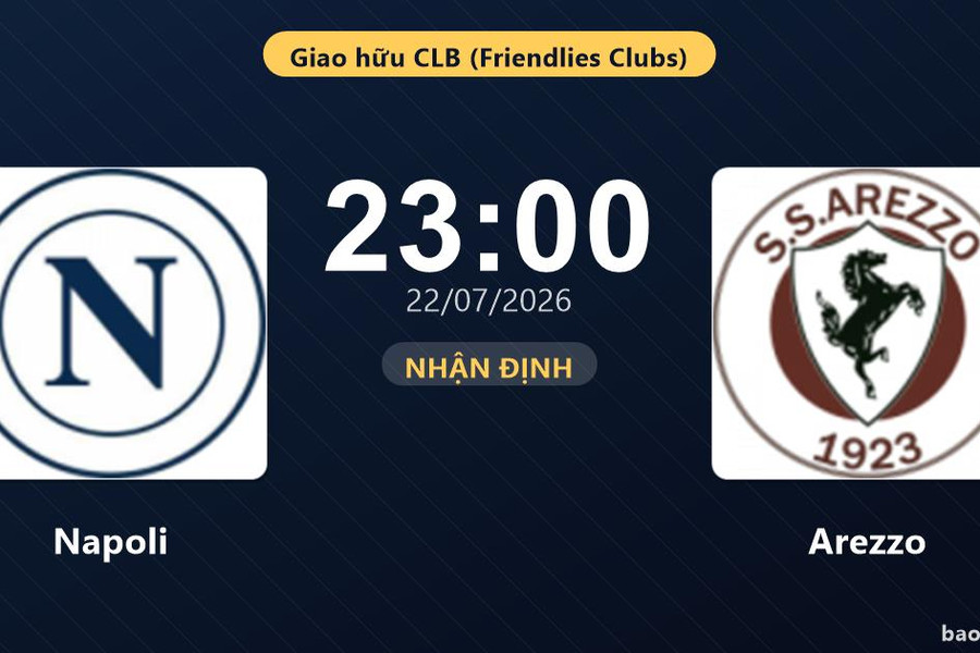 Nhận định Napoli vs Arezzo: đội hình dự kiến