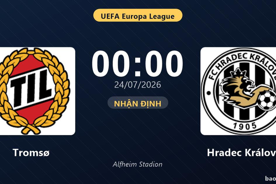 Nhận định Tromsø vs Hradec Králové: đội hình dự kiến