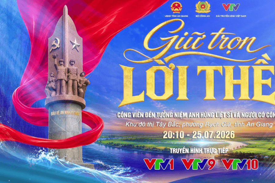 Chương trình nghệ thuật Giữ trọn lời thề truyền hình trực tiếp lúc 20h10 ngày 25/7