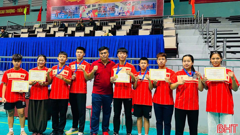 Hà Tĩnh giành 5 huy chương tại Giải vô địch trẻ Kickboxing toàn quốc