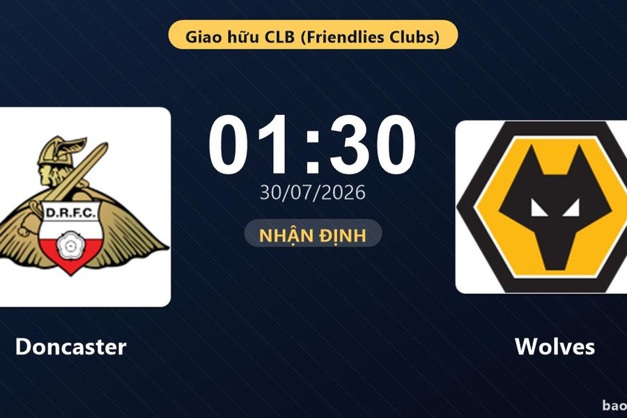 Trực tiếp Doncaster vs Wolves: Hiệp 2 bắt đầu, hòa 0-0