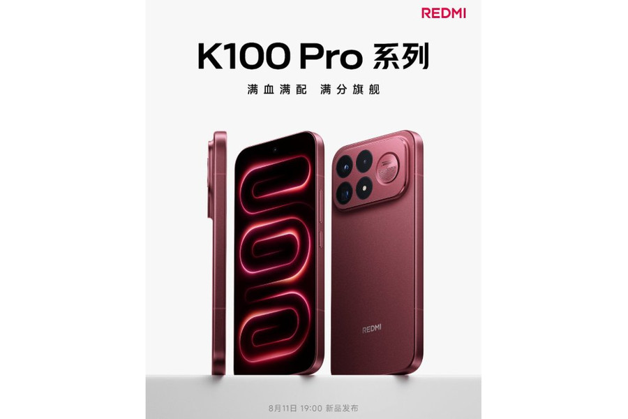 Khám phá Redmi K100 Pro Max: Vi xử lý Snapdragon 8 Elite Gen 5, màn hình 185Hz và pin 9000mAh
