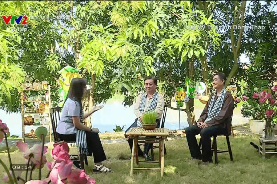 VTV2 ra mắt Được mùa - Chốt giá: Mở diễn đàn kết nối và hỗ trợ nông dân livestream bán nông sản