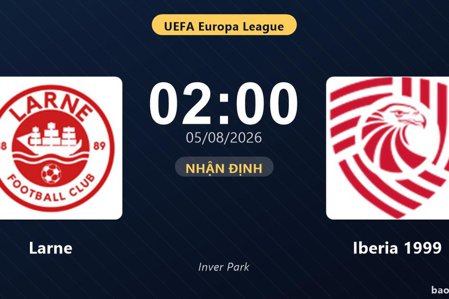 Nhận định Larne vs Iberia 1999: đội hình dự kiến