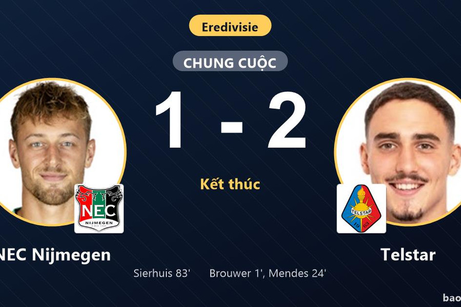 NEC Nijmegen 1-2 Telstar: Telstar giành chiến thắng