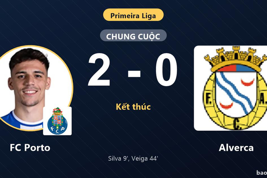 FC Porto 2-0 Alverca: FC Porto giành chiến thắng