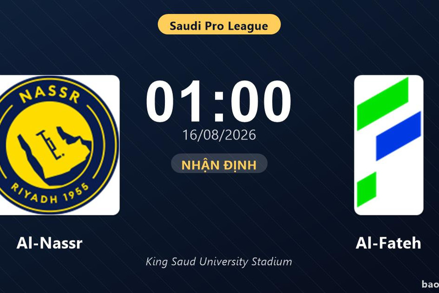 Nhận định Al-Nassr vs Al-Fateh: đội hình dự kiến