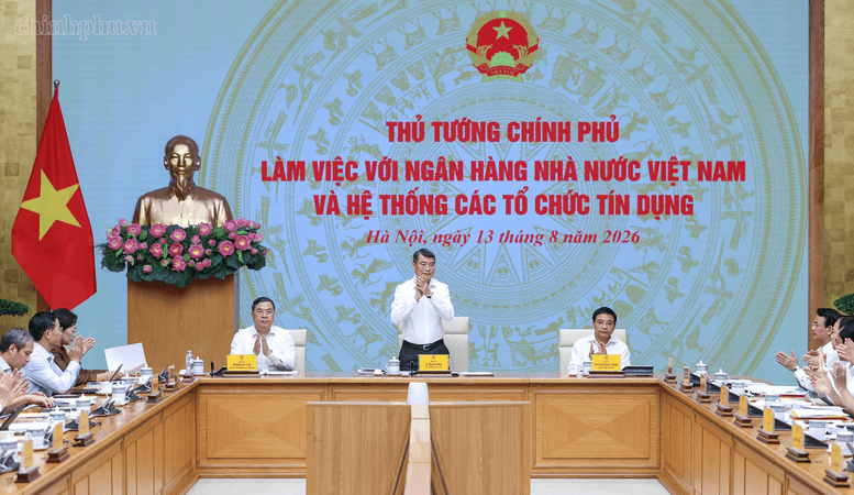Kết luận của Thủ tướng tại buổi làm việc với Ngân hàng Nhà nước và hệ thống các tổ chức tín dụng