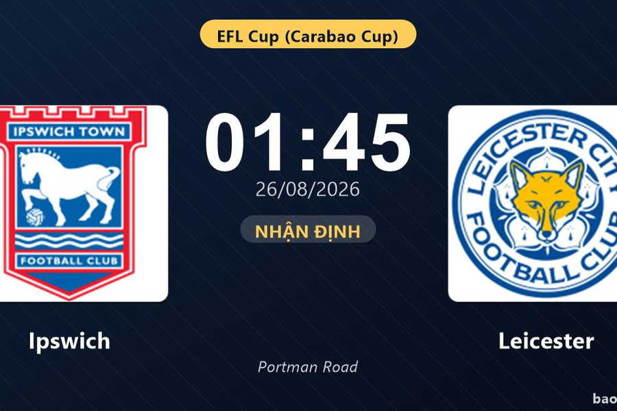 Nhận định Ipswich vs Leicester: Thắng để đi tiếp