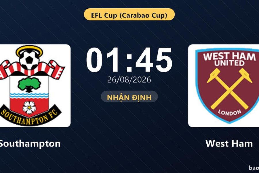 Nhận định Southampton vs West Ham: Thắng để đi tiếp