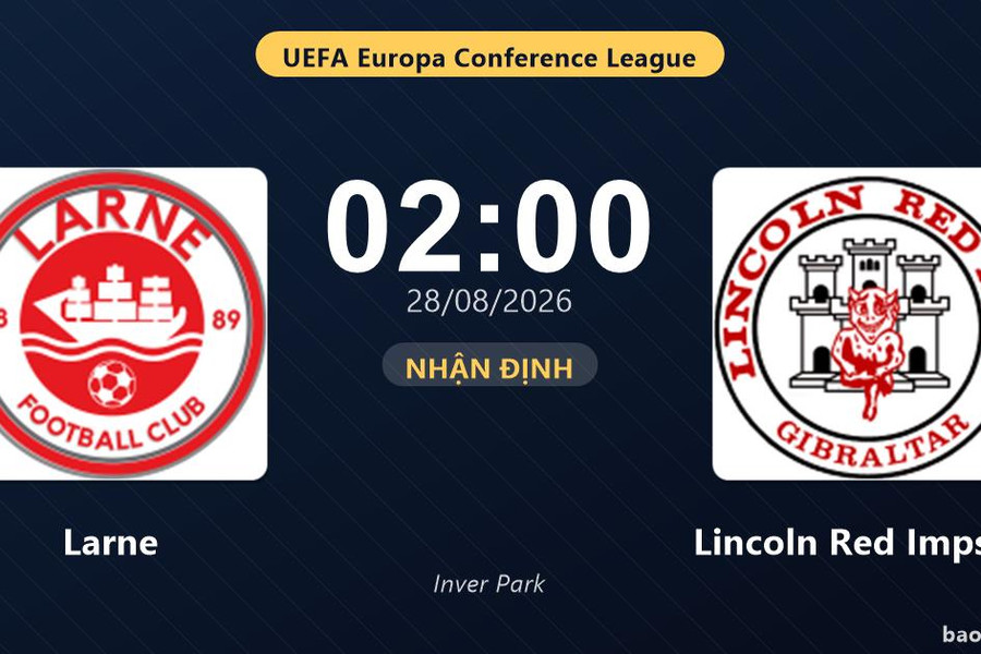 Nhận định Larne vs Lincoln Red Imps FC: Thắng để đi tiếp