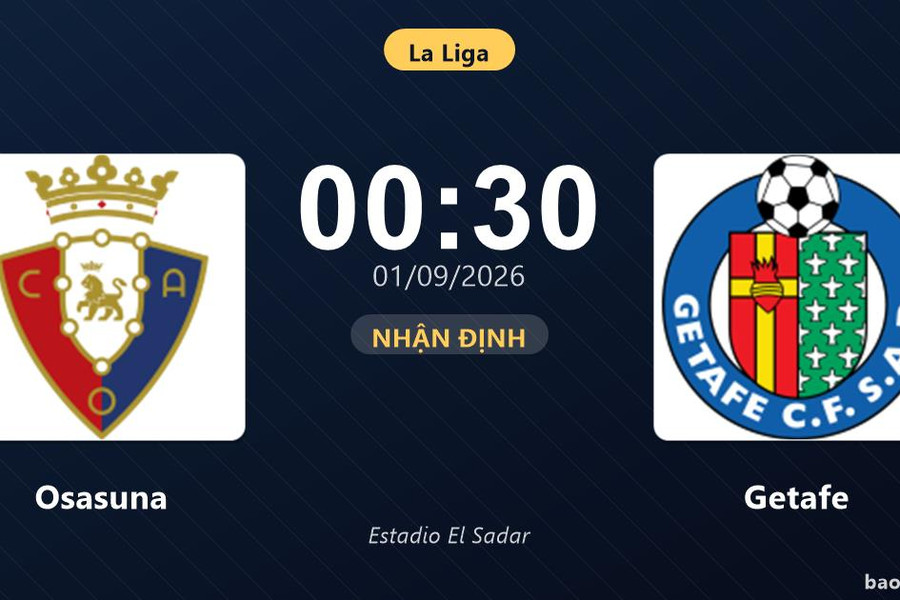 Nhận định Osasuna vs Getafe: Điểm nóng cuộc đua tốp đầu