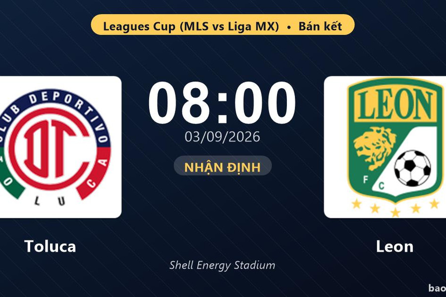 Nhận định Toluca vs Leon: Tấm vé chung kết chờ chủ nhân