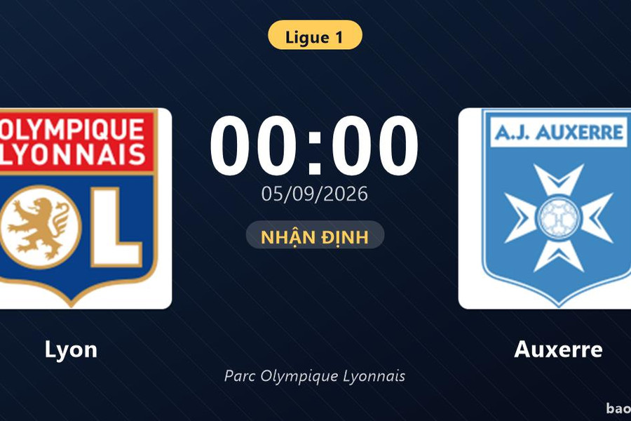 Nhận định Lyon vs Auxerre: Điểm nóng cuộc đua tốp đầu