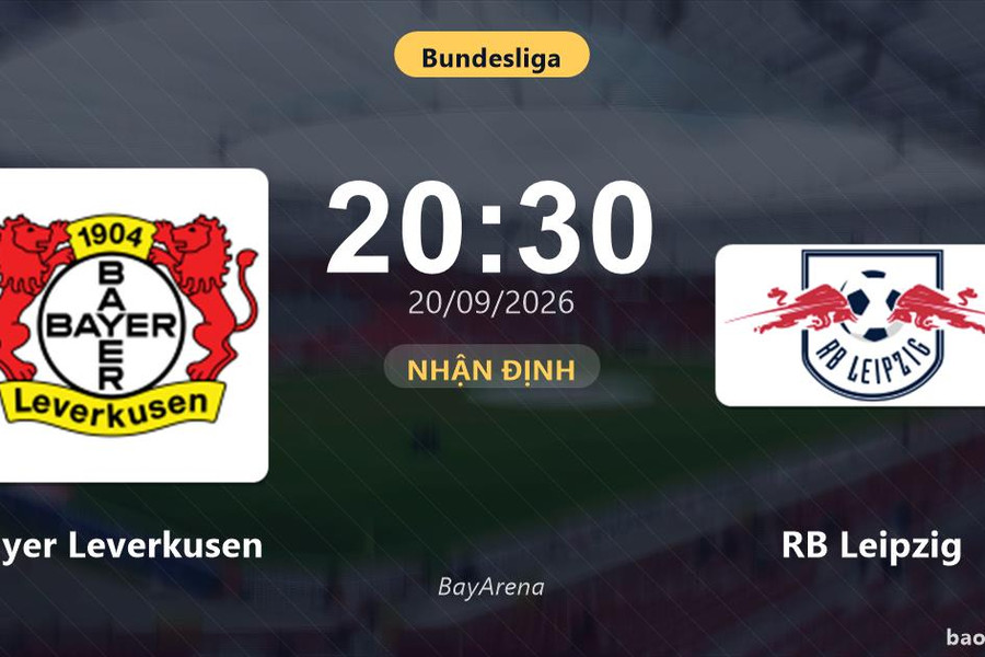 Nhận định Bayer Leverkusen vs RB Leipzig: Điểm nóng cuộc đua tốp đầu