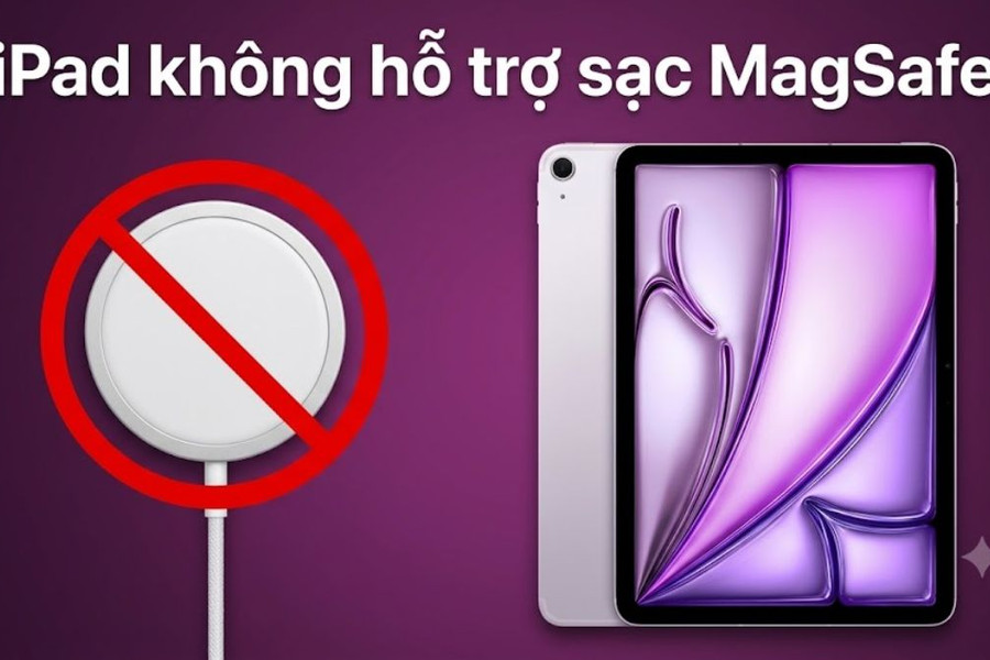 Phân tích kỹ thuật trên iPad: Lý do Apple chưa thể tích hợp công nghệ sạc từ tính MagSafe