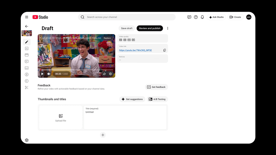 YouTube tích hợp AI Gemini vào quy trình sáng tạo: Bước ngoặt kỹ thuật hỗ trợ người làm video
