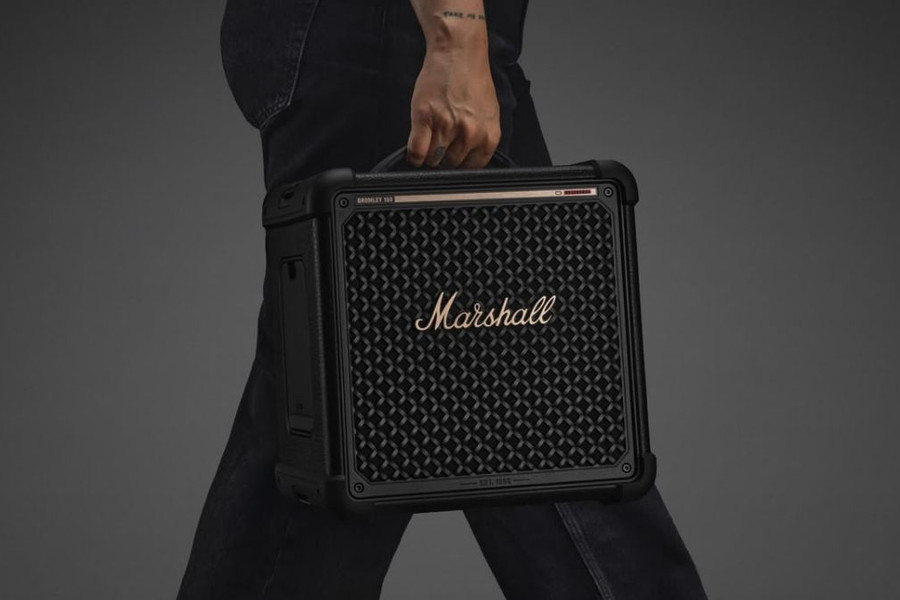 Loa di động Marshall Bromley 150 ra mắt: Thiết kế pin tháo rời cùng thời lượng pin 40 giờ