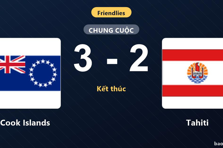 Cook Islands 3-2 Tahiti: Cook Islands giành chiến thắng
